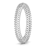 Ivana Jewels Bangle 5.09 Carat Round Diamonds Bangle