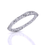 Ivana Jewels Bangle Carol Trellis Small Diamonds Bangle