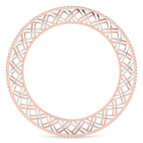 Ivana Jewels Bangle Contemporary Crosshatch Bangle