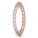 Ivana Jewels Bangle Contemporary Crosshatch Bangle
