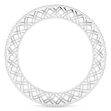 Ivana Jewels Bangle Contemporary Crosshatch Bangle