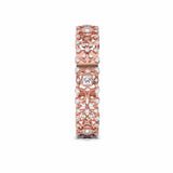 Ivana Jewels Bangle Solitaire Cushion Diamond Bangle