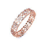 Ivana Jewels Bangle Solitaire Cushion Diamond Bangle