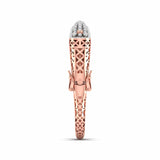Ivana Jewels Bracelets 1.71ct Square Diamond Bangle