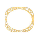 Ivana Jewels Bracelets 2.15 Carat Diamond Gold Square Bangle