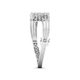 Ivana Jewels Bracelets 2.35ct Oval Diamond Bangle