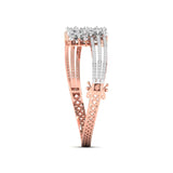 Ivana Jewels Bracelets 2.35ct Oval Diamond Bangle