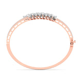 Ivana Jewels Bracelets 2.35ct Oval Diamond Bangle
