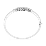 Ivana Jewels Bracelets 2.35ct Oval Diamond Bangle