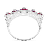 Ivana Jewels Bracelets 2.43ct Oval Diamond Bangle
