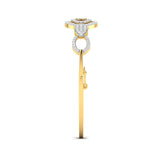 Ivana Jewels Bracelets Center Oval Diamond Gold