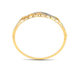 Ivana Jewels Bracelets Classic Curve Style Diamond Kada Bangle