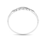 Ivana Jewels Bracelets Classic Curve Style Diamond Kada Bangle