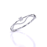 Ivana Jewels Bracelets Classic Design Diamond Bangle