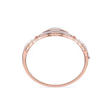 Ivana Jewels Bracelets Classic Design with Round Diamonds Bangle