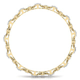 Ivana Jewels Bracelets Contemporary Diamond Studded Bangle