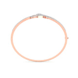 Ivana Jewels Bracelets Diamond Bangle in Gold