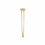Ivana Jewels Bracelets Diamond Bar Bracelet in Warm Gold