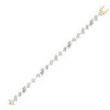 Ivana Jewels Bracelets Diamond Bracelet with Various Cuts