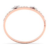 Ivana Jewels Bracelets Diamond Floral Bangle