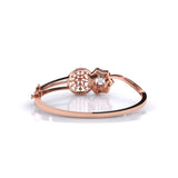 Ivana Jewels Bracelets Enticing Green Enamel and Diamond Bracelet