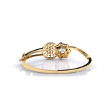 Ivana Jewels Bracelets Enticing Green Enamel and Diamond Bracelet