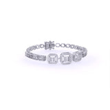 Ivana Jewels Bracelets Fancy & Round Shape Diamonds Classy Bracelet