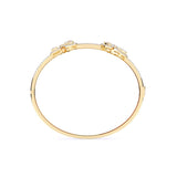 Ivana Jewels Bracelets Fancy Shape Diamonds Classic Design Bangle For Her