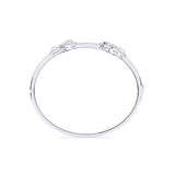 Ivana Jewels Bracelets Fancy Shape Diamonds Classic Design Bangle For Her