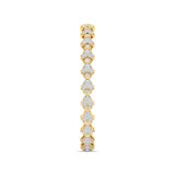 Ivana Jewels Bracelets Floral Motif Diamond Bangle