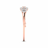 Ivana Jewels Bracelets Floral Pattern Diamond Bangle