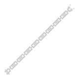 Ivana Jewels Bracelets Geometric Diamond Bracelet for Men