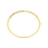 Ivana Jewels Bracelets Geometric Line Diamond Bangle
