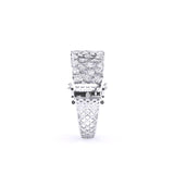 Ivana Jewels Bracelets Glorious Floral Diamond Bangle