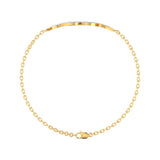 Ivana Jewels Bracelets Gold Leaf Diamond Bracelet