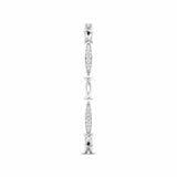 Ivana Jewels Bracelets Interwoven Diamond Bangle