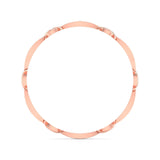 Ivana Jewels Bracelets Interwoven Diamond Bangle