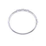 Ivana Jewels Bracelets Minimalist Baguette Bangle