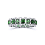 Ivana Jewels Bracelets Radiant Cut Green EMERALD Fancy Bracelet