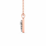 Ivana Jewels Charms & Pendant 0.13 Carat Diamond Rose Gold Pendant