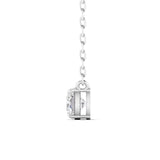 Ivana Jewels Charms & Pendant 1 Carat Cushion Diamond Gold Pendant