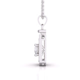 Ivana Jewels Charms & Pendant 1 Carat Solitaire Diamond Pendant Bourth