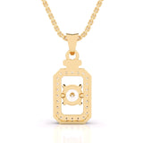 Ivana Jewels Charms & Pendant 1 Carat Solitaire Diamond Pendant Bourth