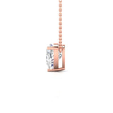 Ivana Jewels Charms & Pendant 2.02 Carat Solitaire Heart Shape Diamond Pendant