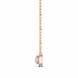 Ivana Jewels Charms & Pendant Diamond Bezel Necklace