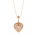 Ivana Jewels Charms & Pendant Diamond Heart Pendant