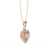 Ivana Jewels Charms & Pendant Diamond Heart Pendant