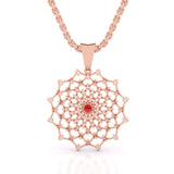 Ivana Jewels Charms & Pendant Geometric Bloom Pendant