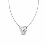 Ivana Jewels Charms & Pendant Heart Shaped Diamond Pendant