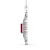 Ivana Jewels Charms & Pendant Large Ruby Cocktail Pendant